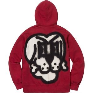 Supreme Bone Zip-up Hoodie